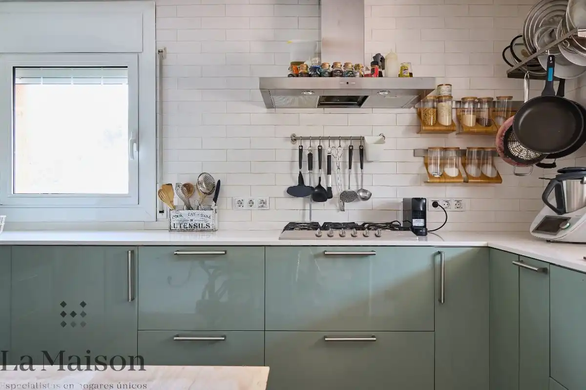 Kitchen of Houses for sale in Dosrius  with Heating, Private garden and Parquet flooring