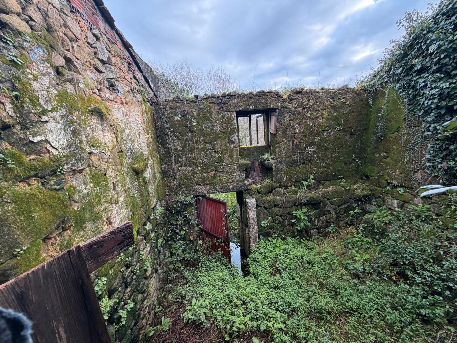 Vista exterior de Casa adosada en venta en Mondariz-Balneario con Jardín privado