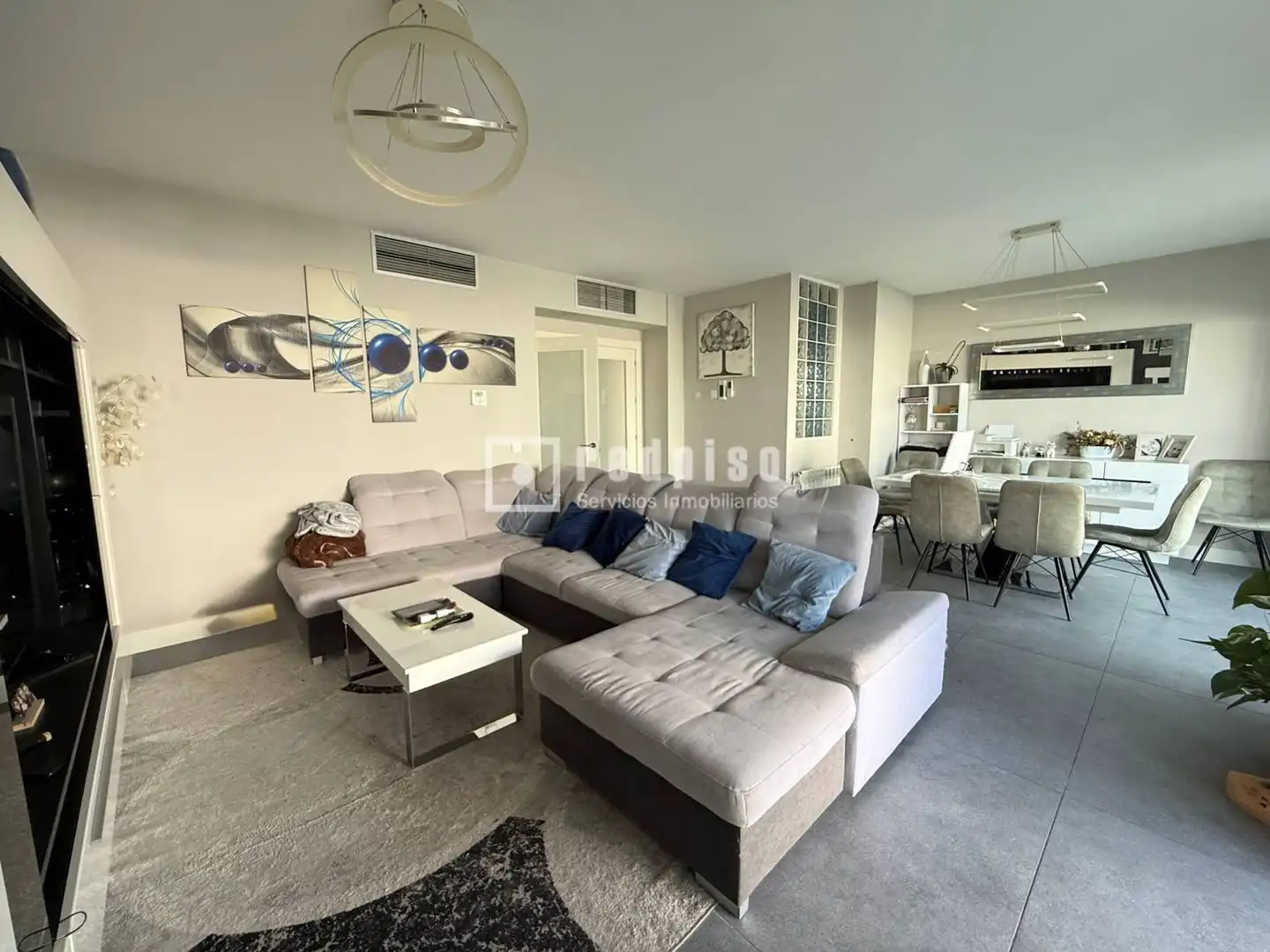 Sala de estar de Casa o chalet en venta en Tres Cantos con Aire acondicionado, Calefacción y Terraza