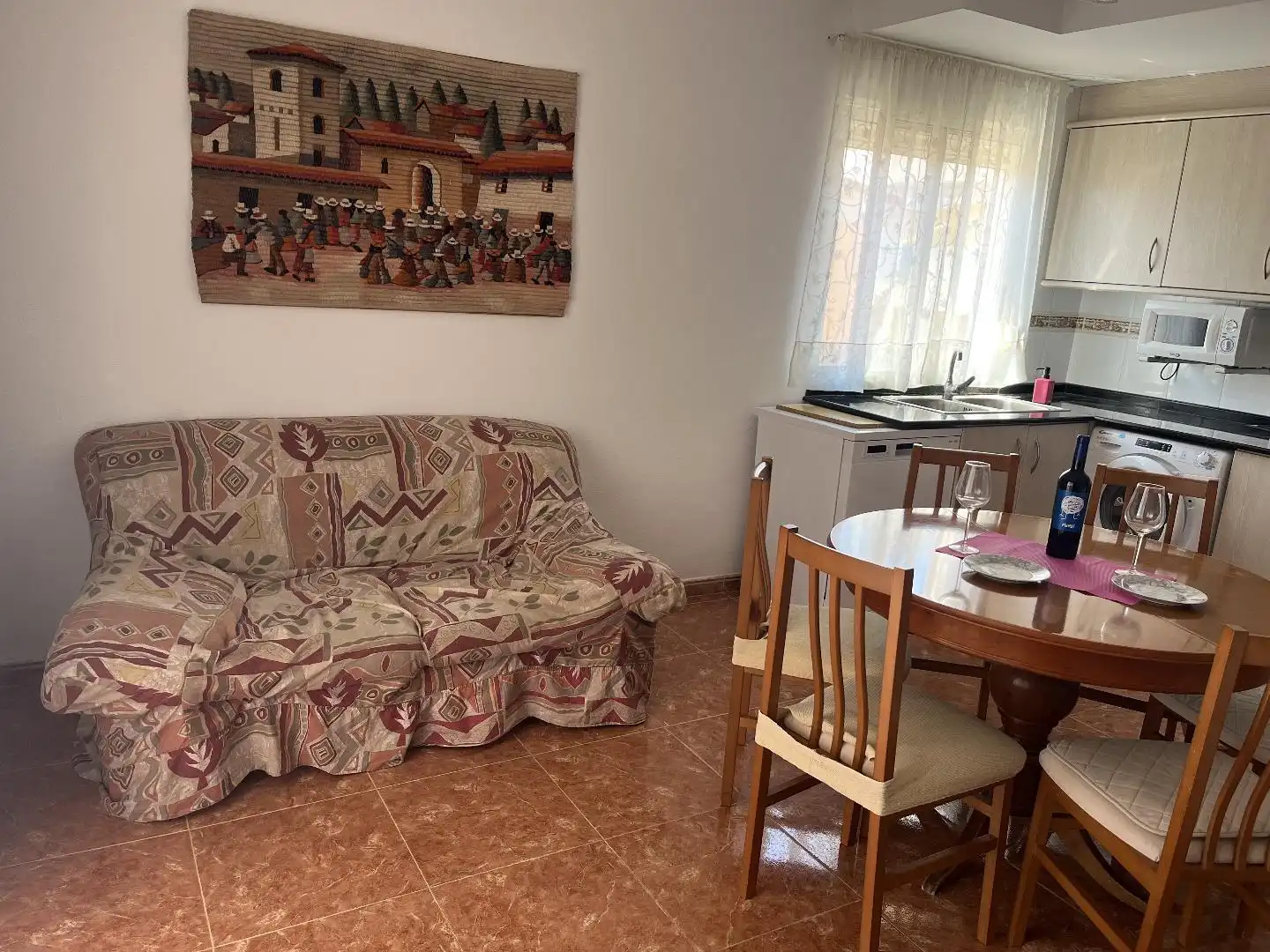 Living room of Flat for rent in Chilches / Xilxes  with Terrace, Storage room and Furnished