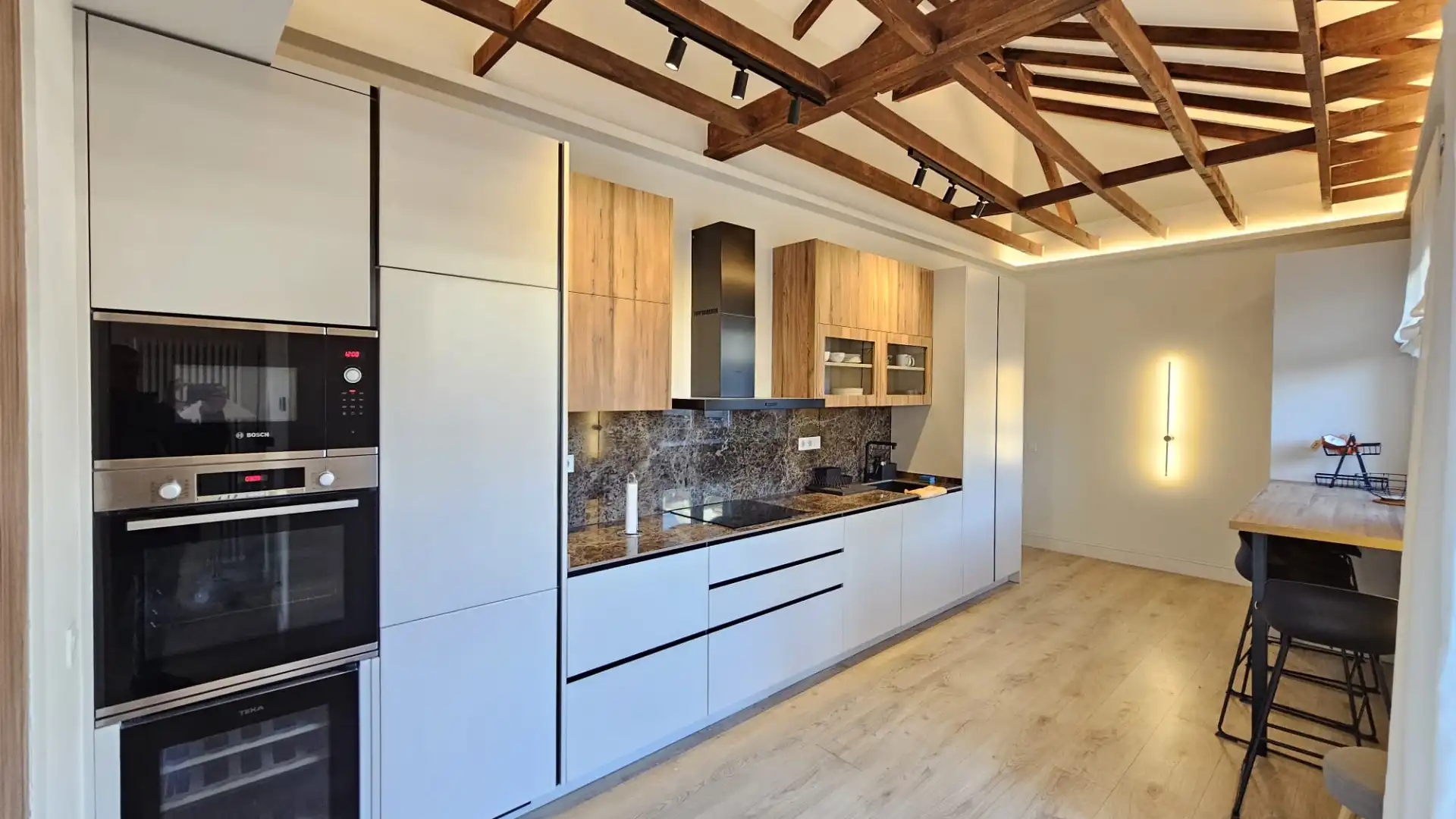 Cocina de Ático en venta en Madrid con Aire acondicionado, Calefacción y Parquet