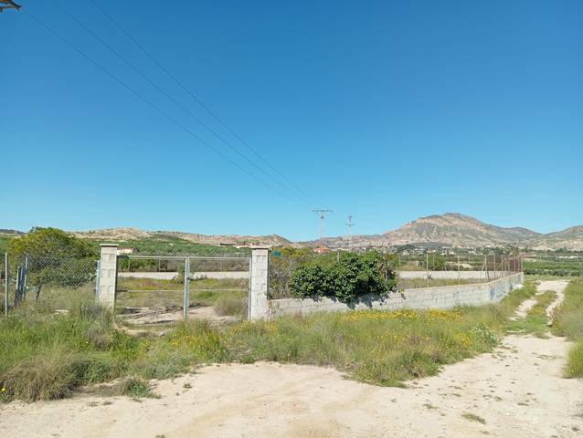 Terreno en Venta en La Alcoraya