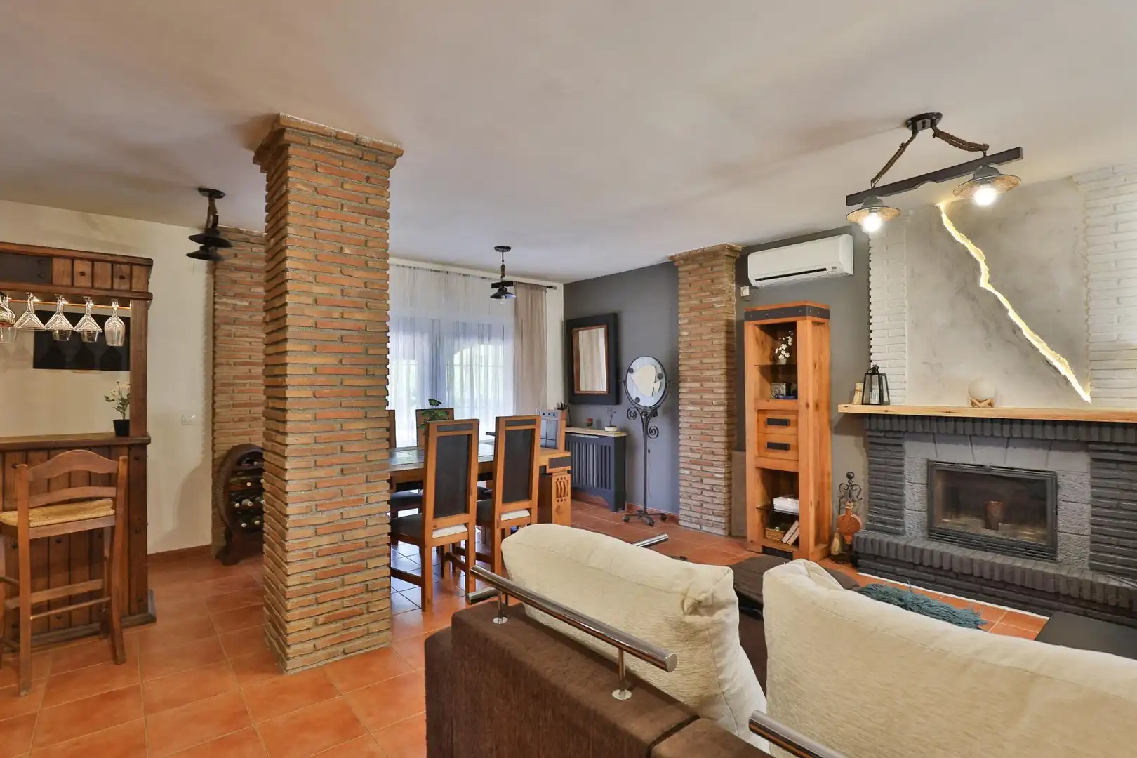 Living room of Houses for sale in Villa de Otura  with Community pool