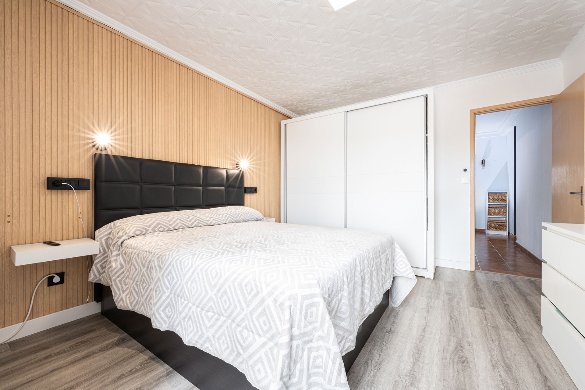 Bedroom of Flat for sale in Las Palmas de Gran Canaria  with Terrace, Furnished and Balcony