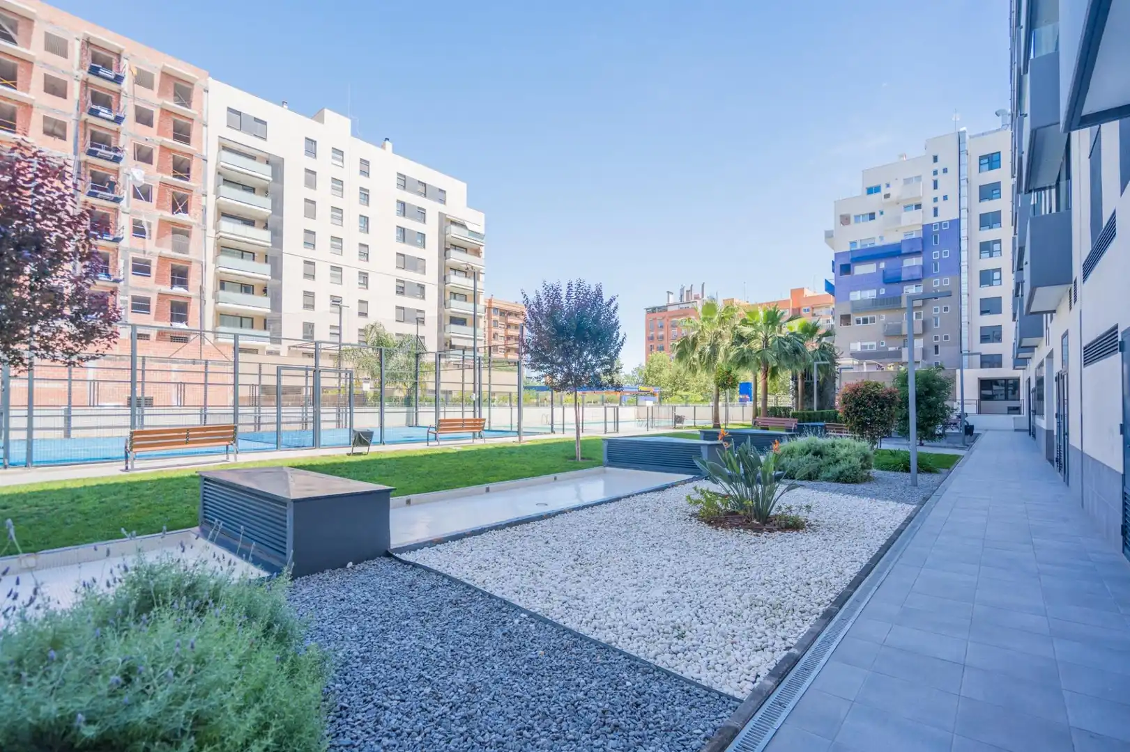Terraza de Piso en venta en Valencia con Aire acondicionado, Calefacción y Jardín privado