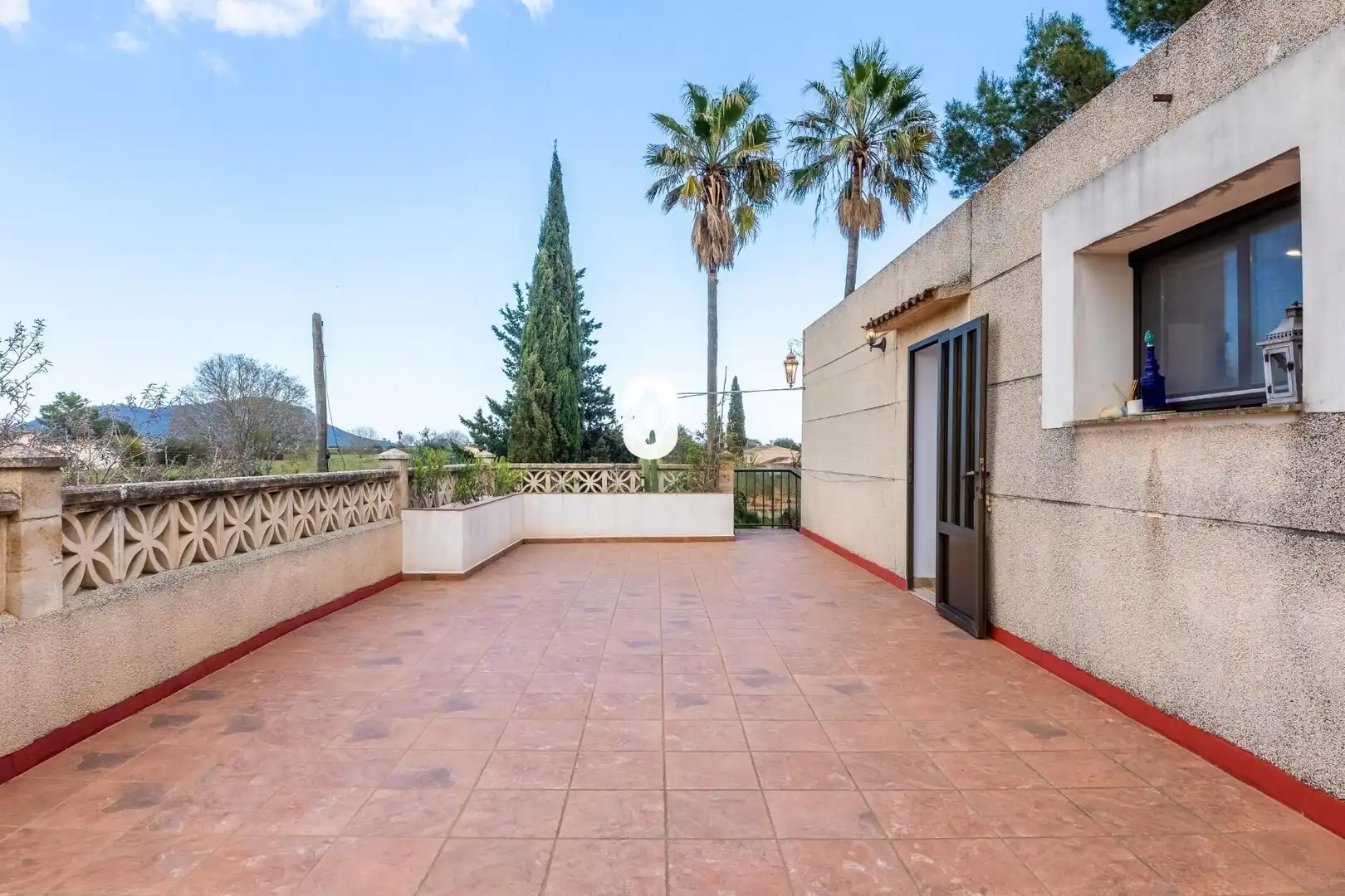 Terrasse von Country house zum Verkauf in Inca mit Klimaanlage, Heizung und Privatgarten