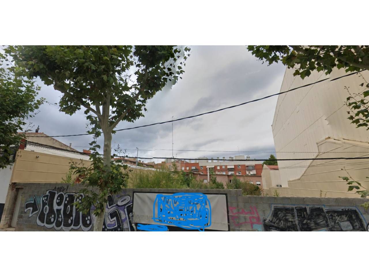 Vista exterior de Terreno en venta en Terrassa