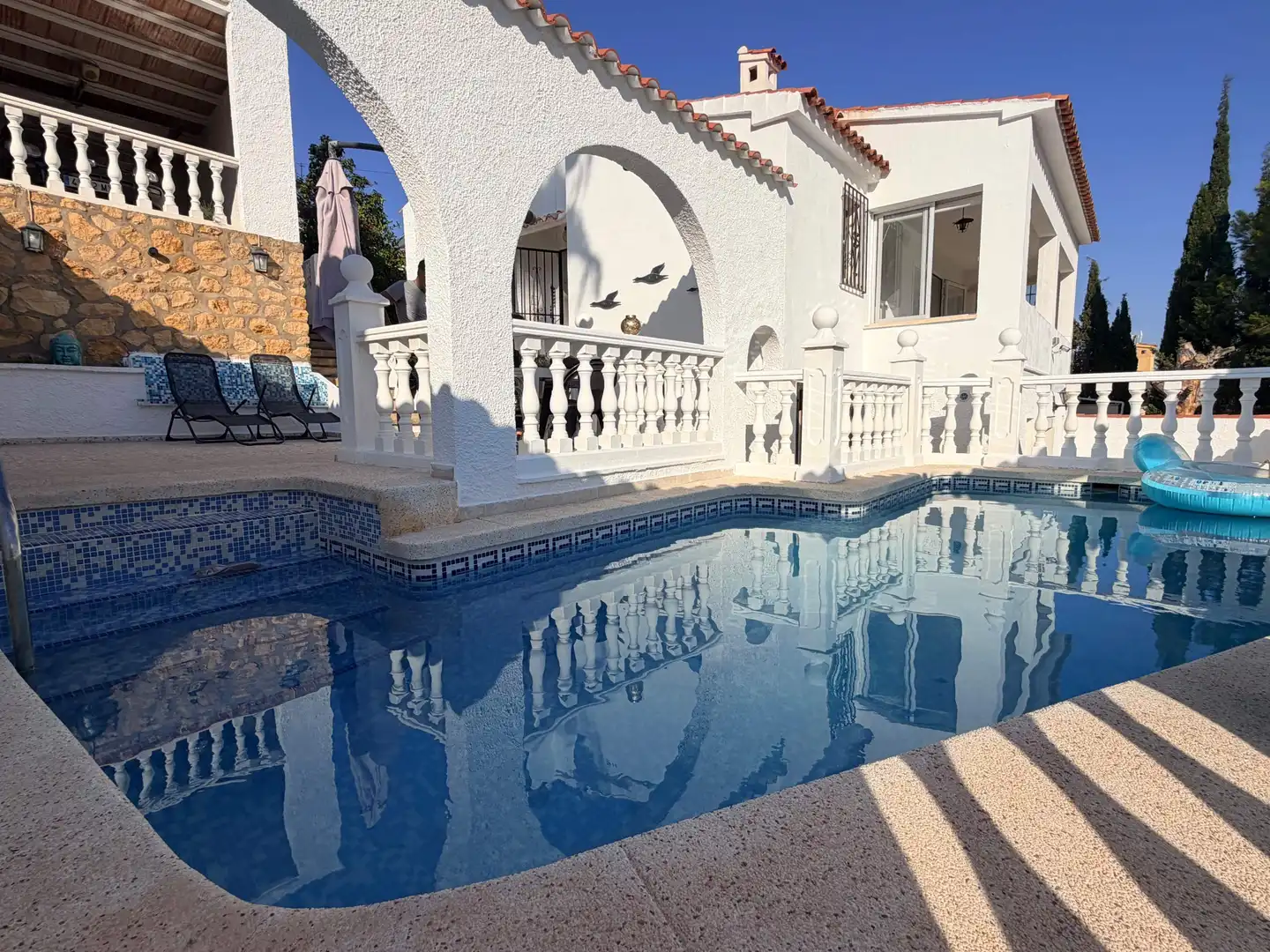 Piscina de Casa o xalet en venda en La Nucia
