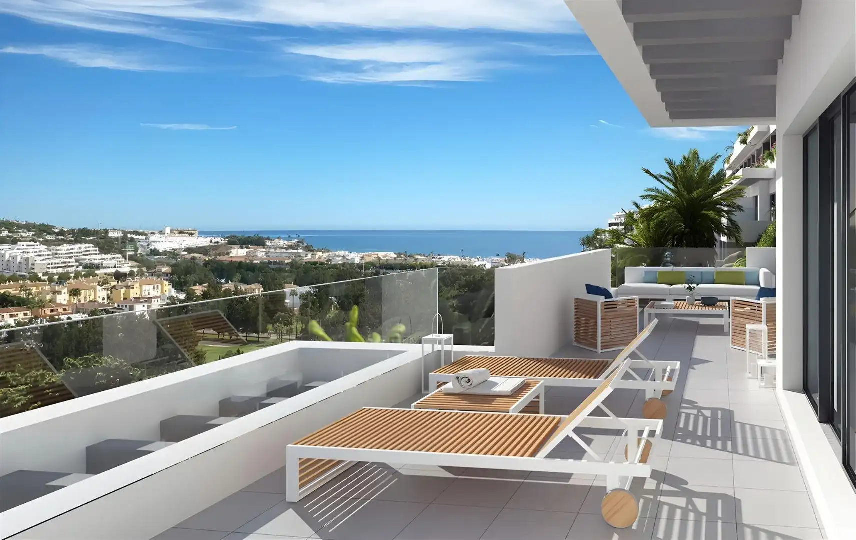 Àtic amb piscina en venda a La Cala Mijas, imagen 3
