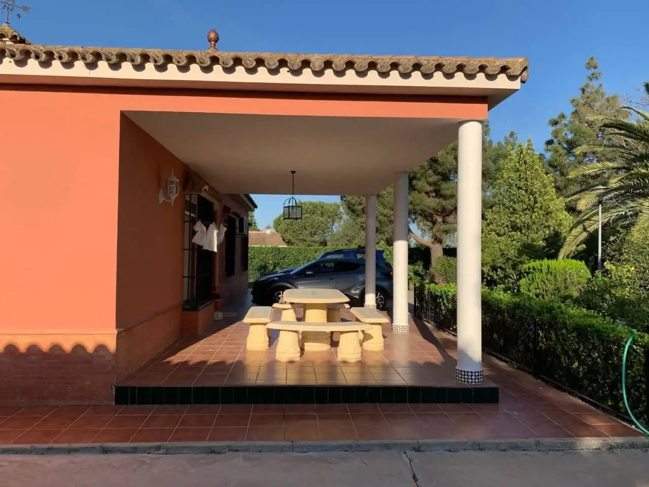 Jardín de Casa o chalet en venta en Carmona con Aire acondicionado, Jardín privado y Terraza