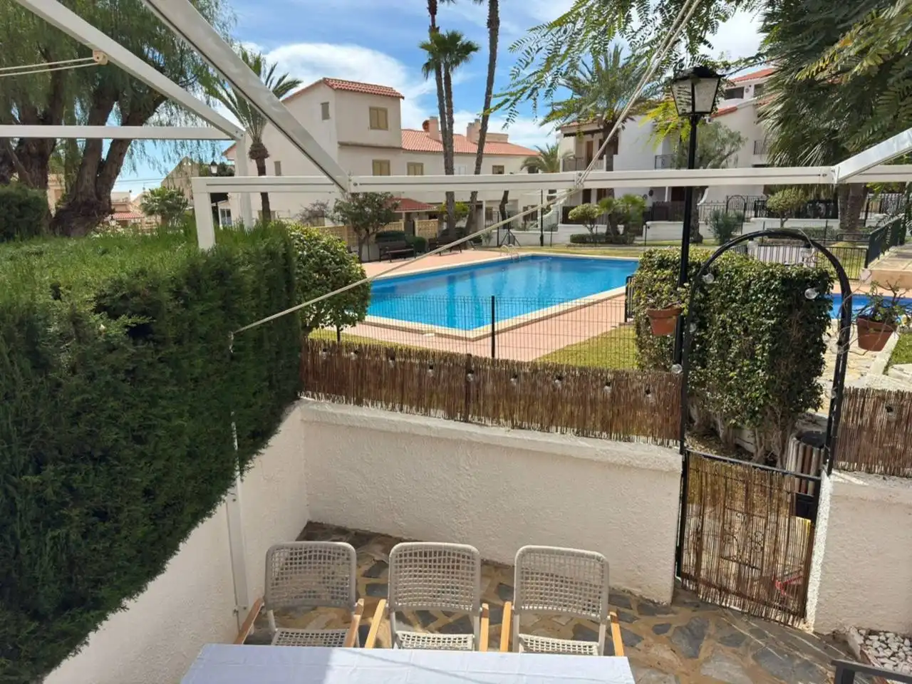 Swimming pool of Apartments for sale in Santa Pola  with Air Conditioner, Terrace and Furnished