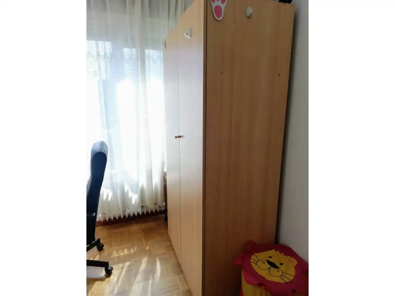 Bedroom of Flat for rent in Burgos  with Heating, Parquet flooring and Terrace