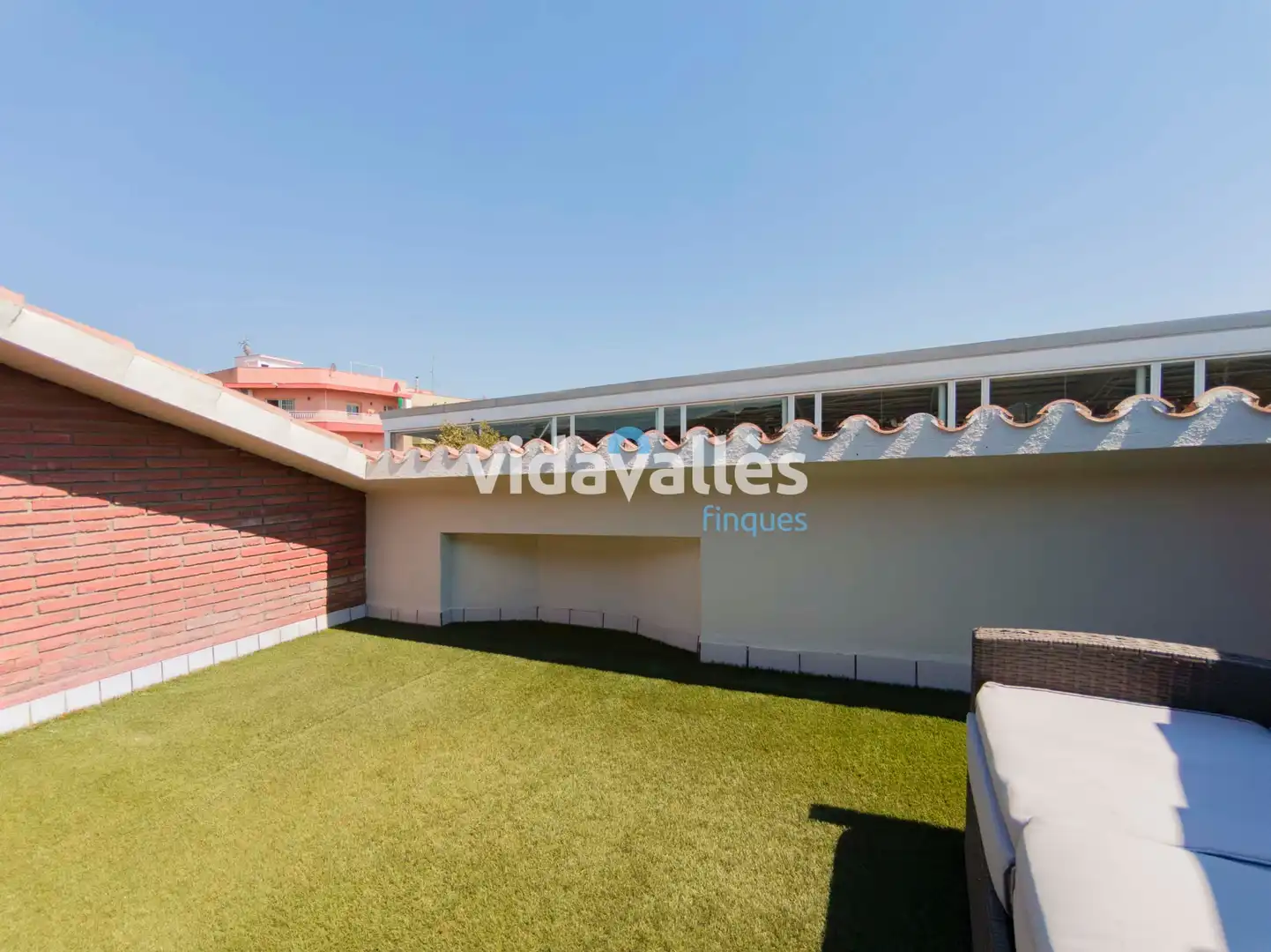 Terraza de Casa adosada en venta en Premià de Mar con Aire acondicionado, Calefacción y Jardín privado