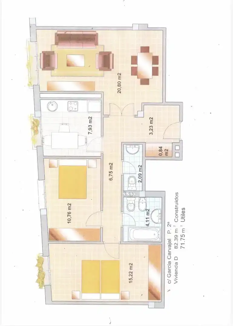 Piso en venta en Piloña con Parquet y Trastero