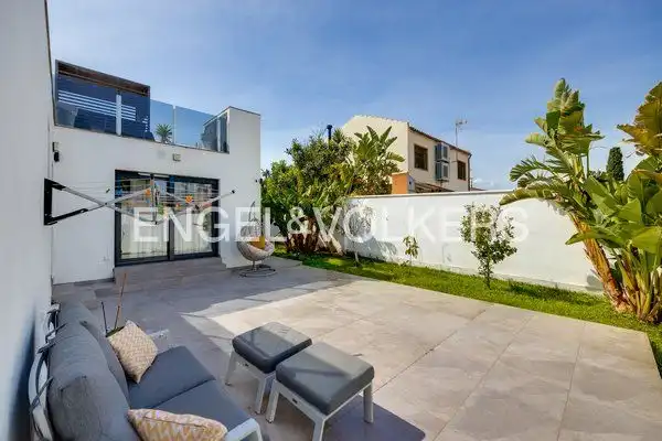 Terraza de Finca rústica en venta en Torrevieja con Aire acondicionado, Calefacción y Jardín privado