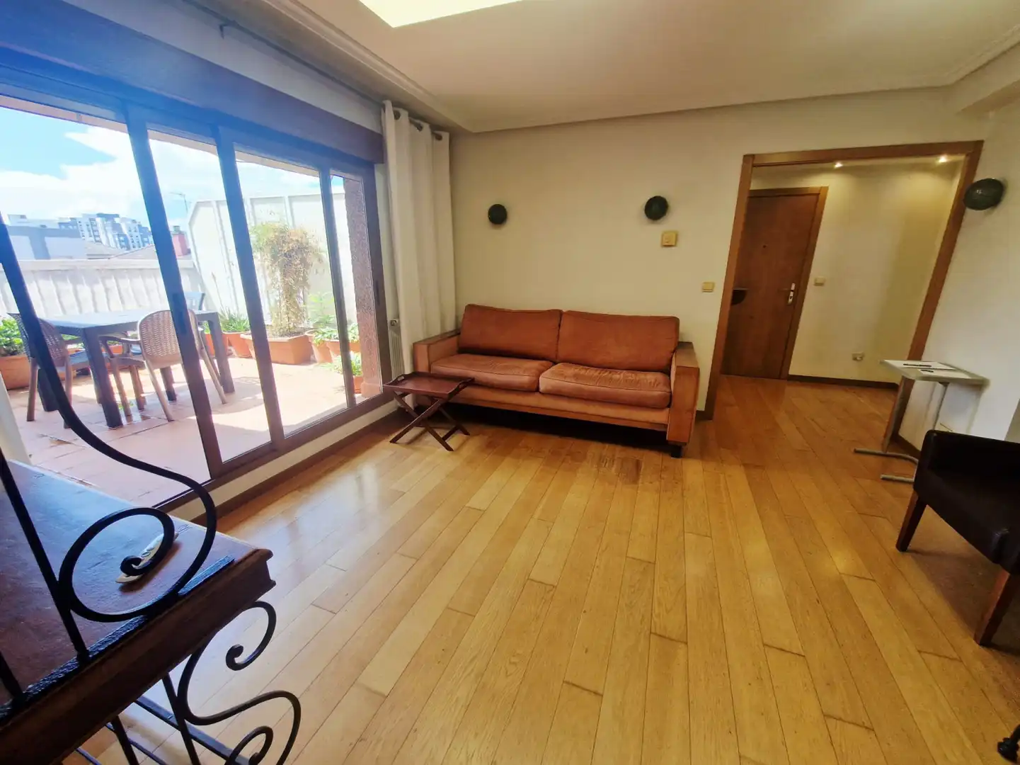 Sala de estar de Ático en venta en Avilés con Calefacción y Terraza