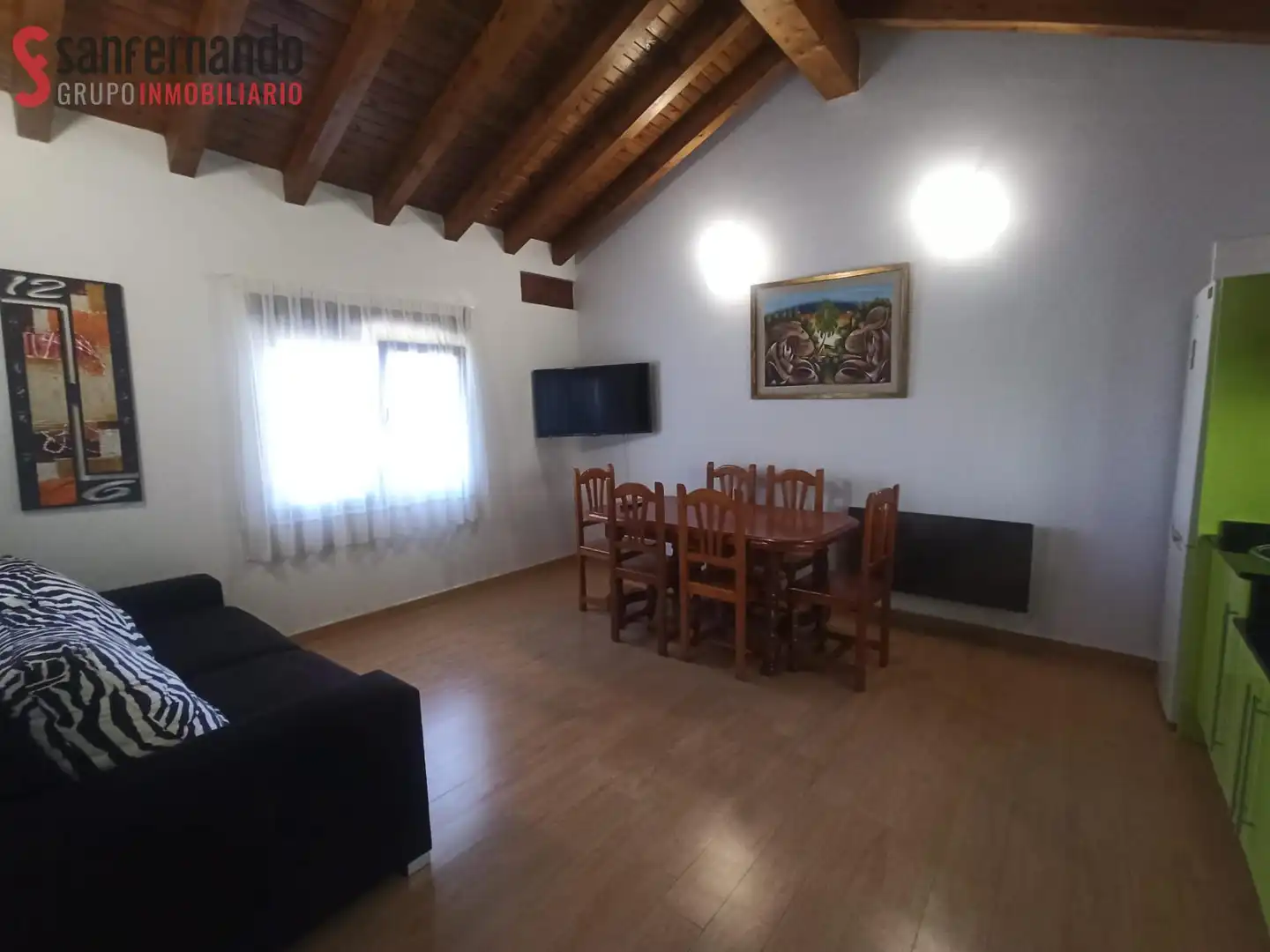 Sala de estar de Piso de alquiler en Santillana del Mar con Calefacción, Jardín privado y Terraza