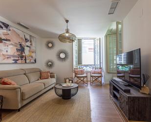 Sala d'estar de Àtic en venda en Málaga Capital amb Aire condicionat, Calefacció i Parquet