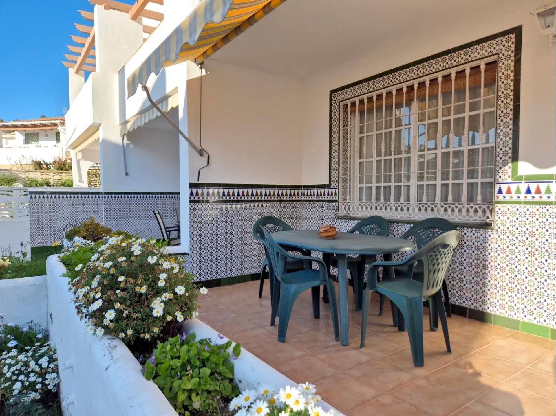 Garden of Single-family semi-detached for sale in Rincón de la Victoria  with Terrace and Community pool