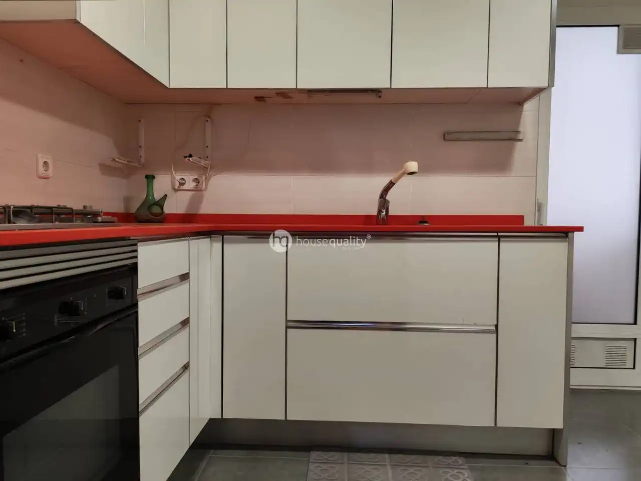 Küche von Wohnung zur Miete in Barcelona mit Klimaanlage, Terrasse und Balkon