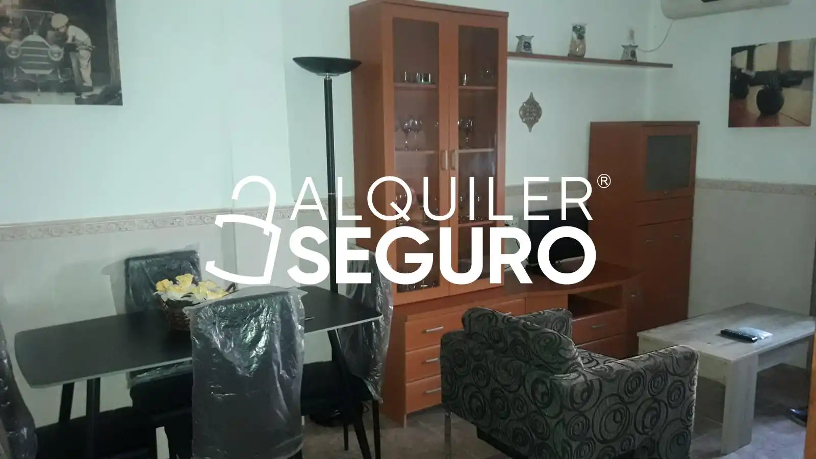 Sala de estar de Piso de alquiler en Córdoba con Aire acondicionado y Amueblado