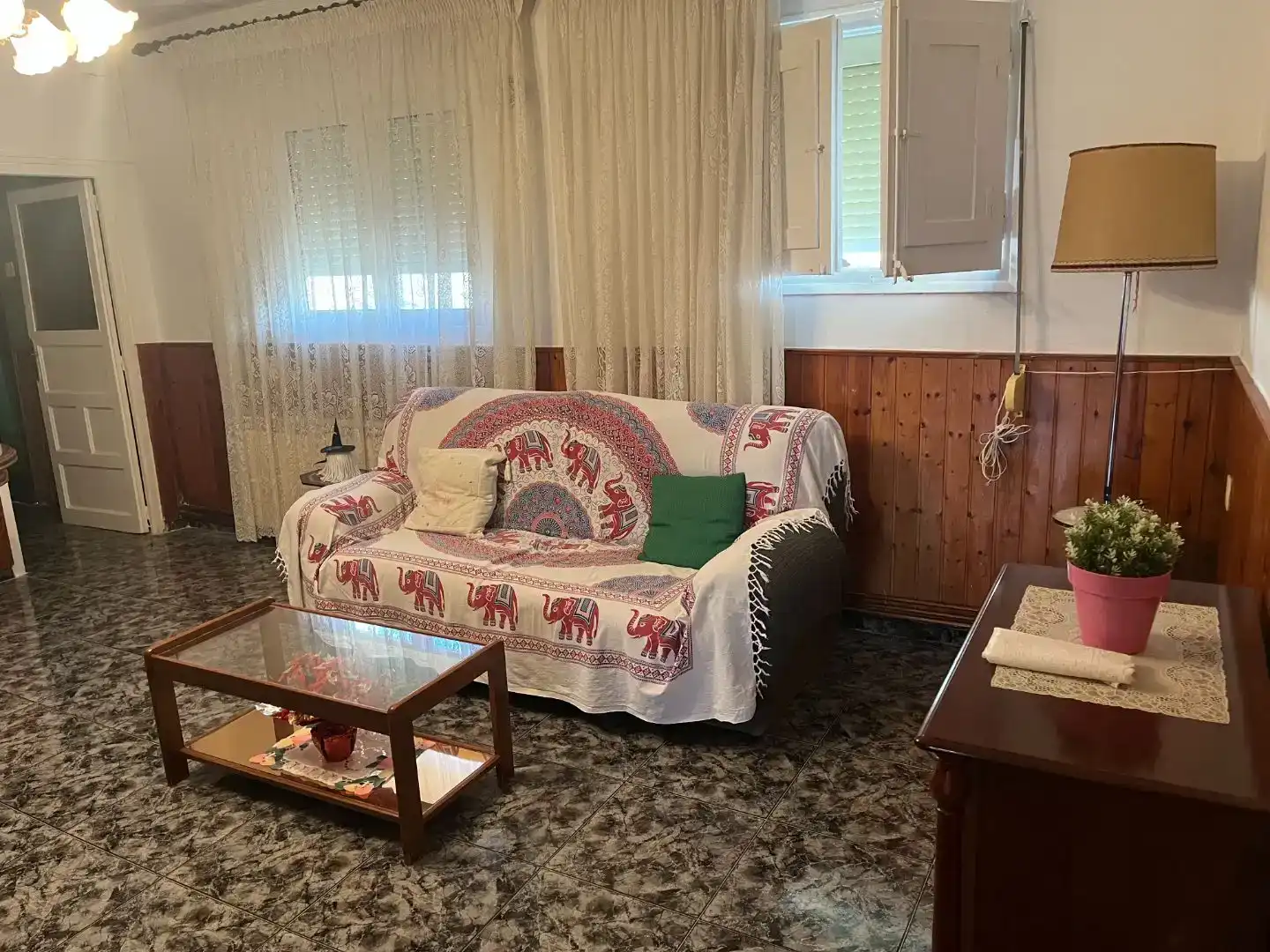 Wohnzimmer von Maisonette zum Verkauf in Lleida mit Klimaanlage, Abstellraum und Möbliert