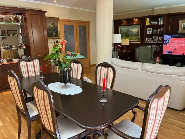 Dining room of Flat for sale in Sant Feliu de Llobregat  with Air Conditioner, Heating and Private garden