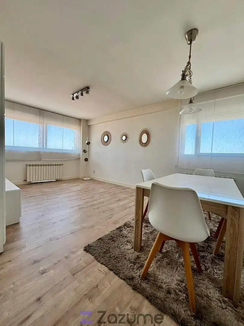 Sala d'estar de Pis de lloguer en Madrid amb Aire condicionat, Calefacció i Terrassa