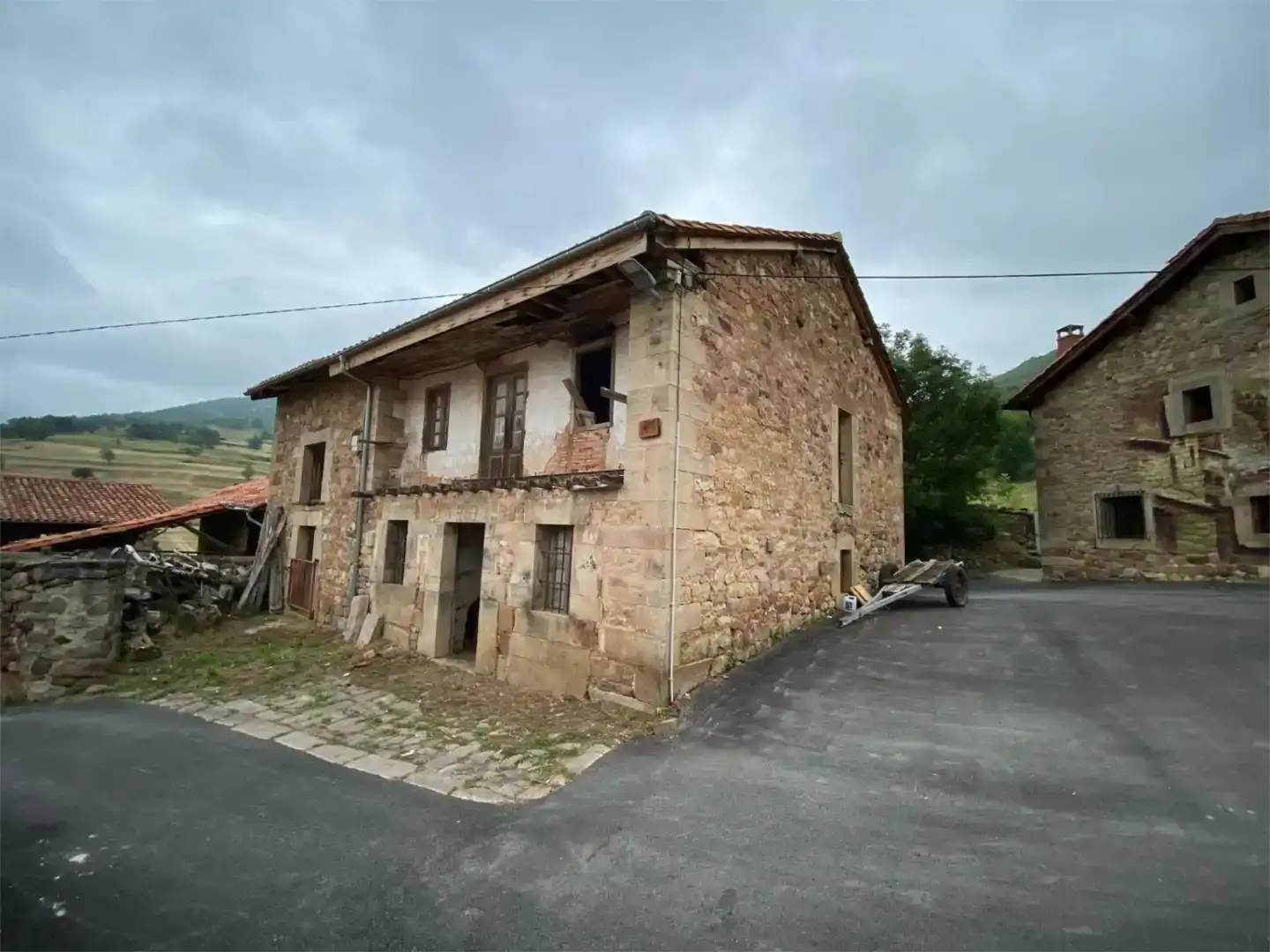 Vista exterior de Casa o chalet en venta en Peñarrubia con Balcón