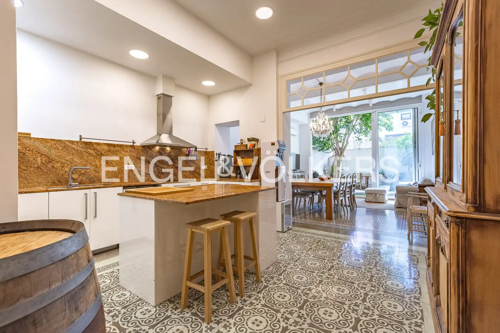 Cocina de Casa o chalet en venta en Terrassa con Aire acondicionado, Calefacción y Jardín privado