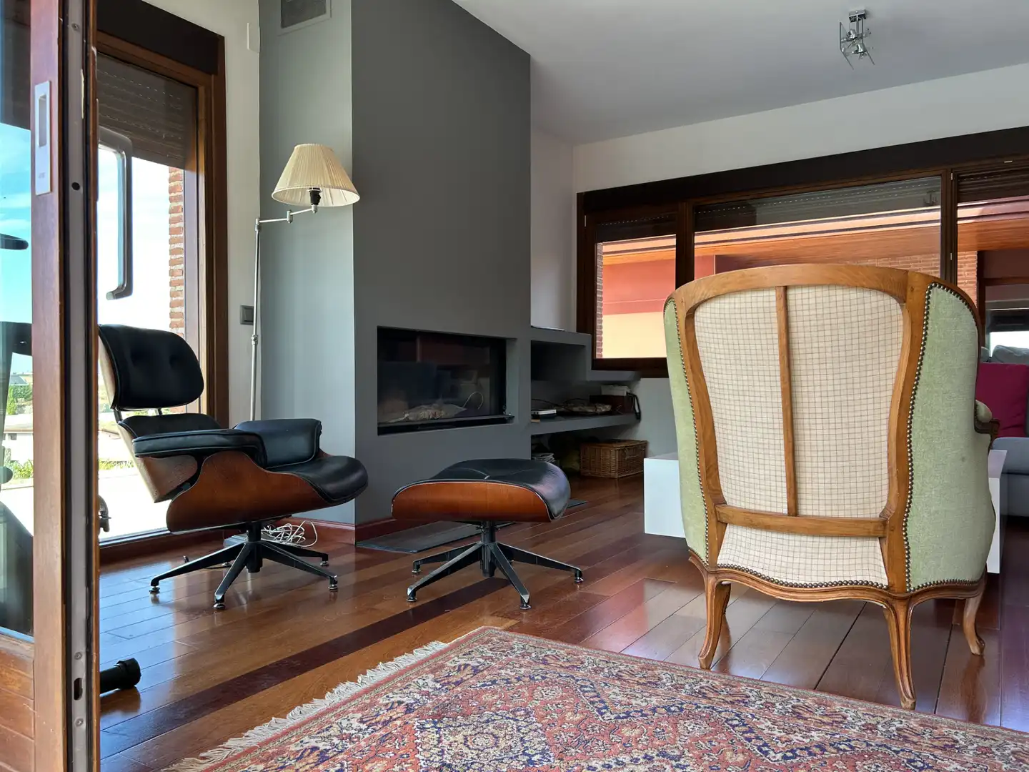 Sala d'estar de Casa o xalet en venda en Layos amb Aire condicionat, Calefacció i Jardí privat