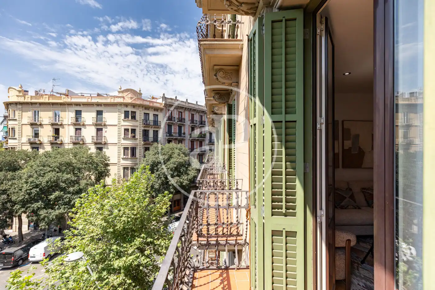 Vista exterior de Piso en venta en Barcelona con Aire acondicionado, Calefacción y Balcón