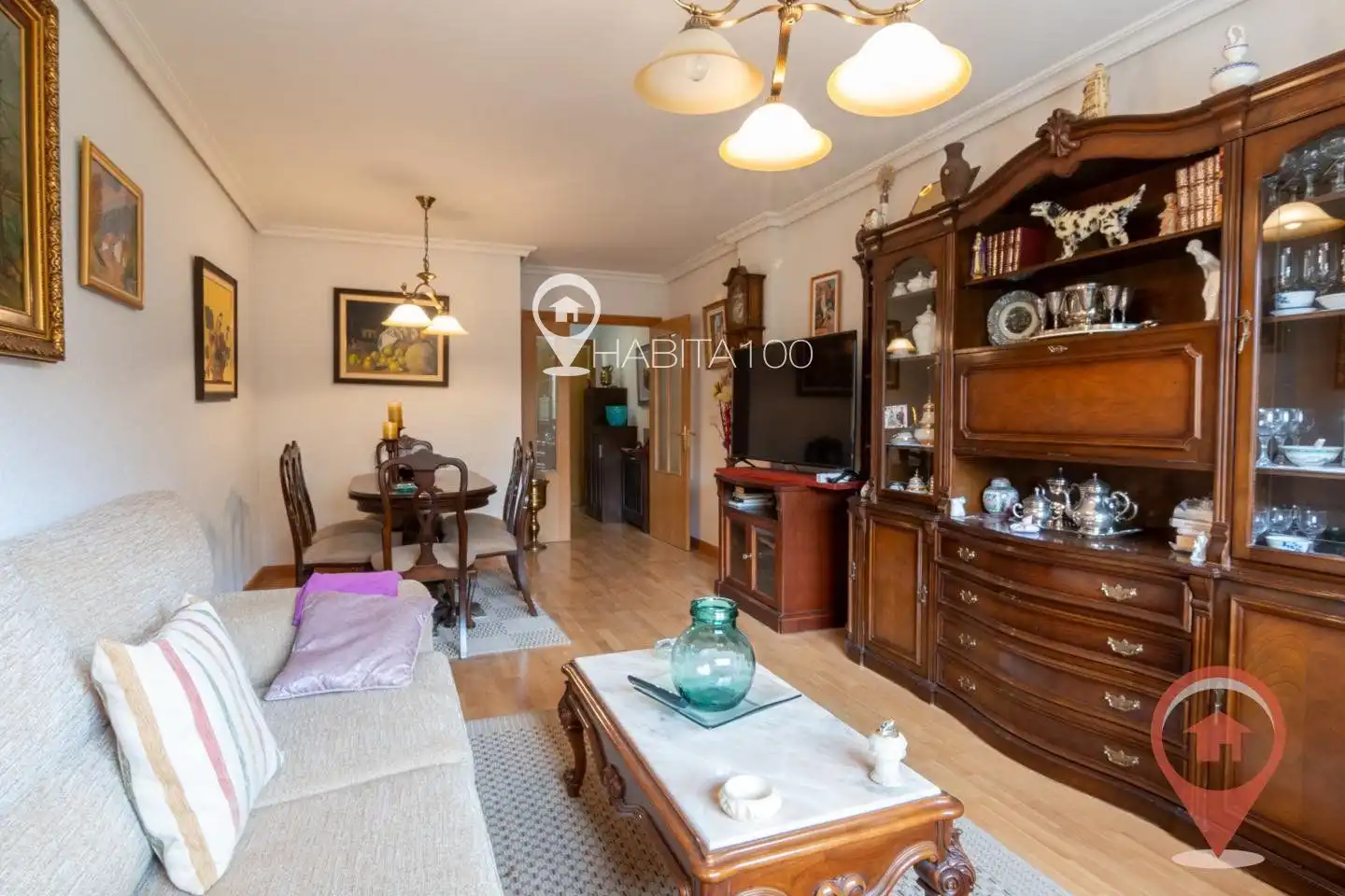 Living room of Flat for sale in Cuenca  with Heating and Storage room