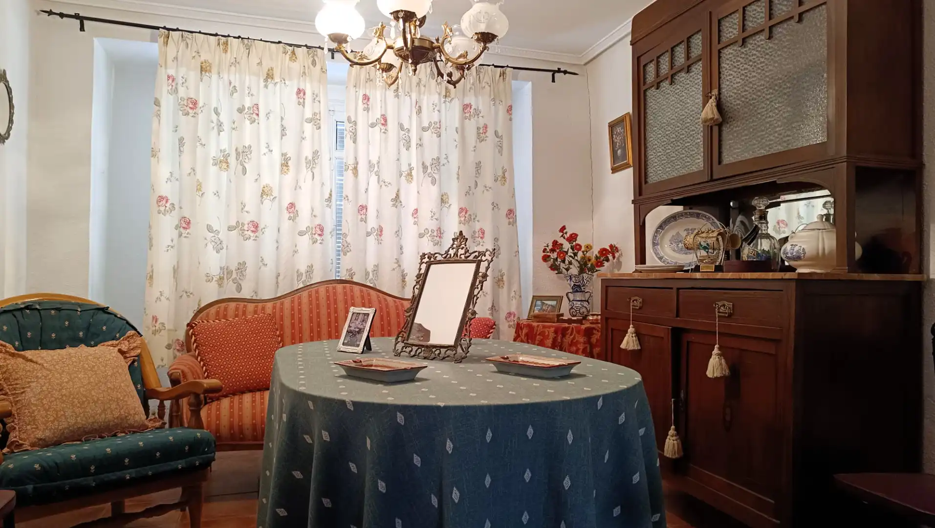 Comedor de Casa adosada en venta en Mancha Real con Jardín privado, Terraza y Piscina