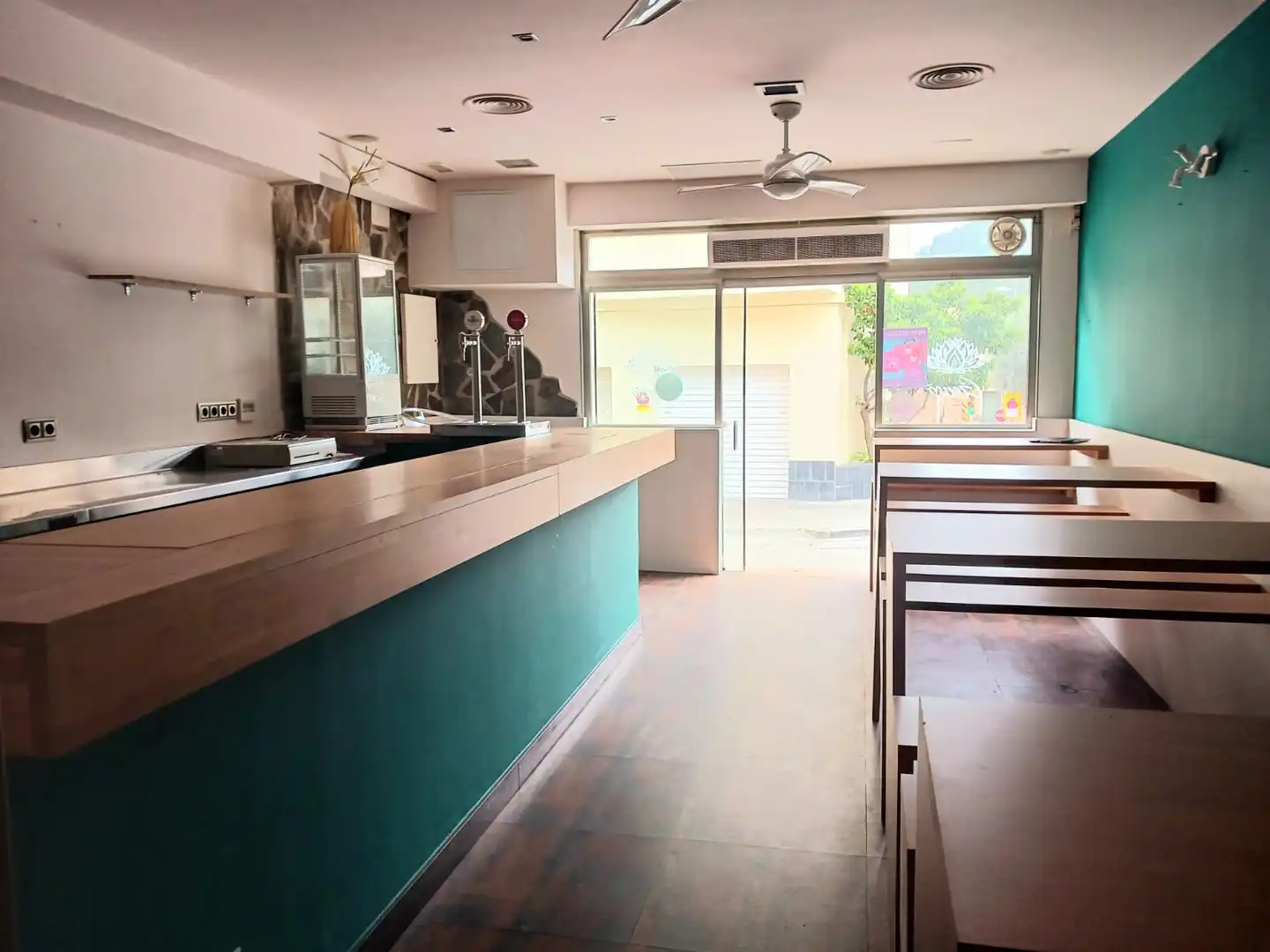 Küche von Geschaftsraum zur Miete in La Palma de Cervelló mit Klimaanlage und Möbliert