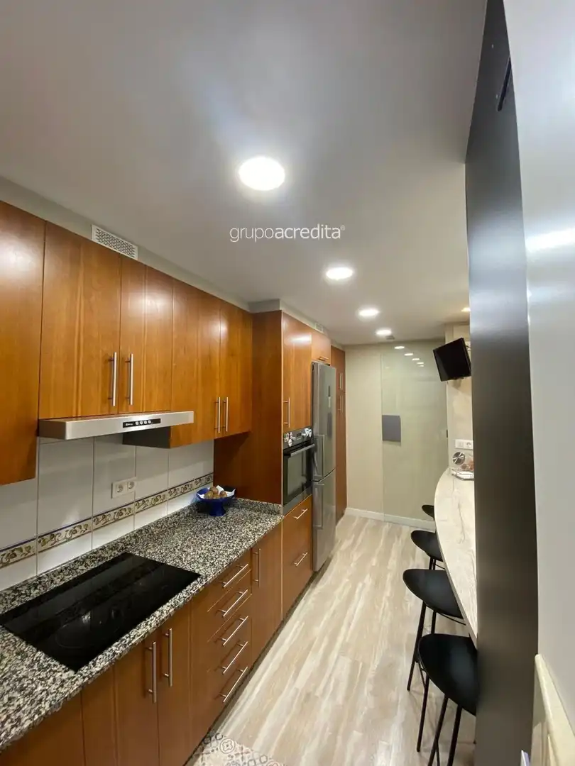 Kitchen of Flat for sale in Teo  with Heating, Parquet flooring and Storage room