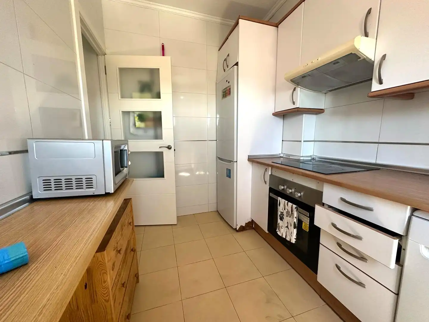 Cocina de Piso de alquiler en Madrid con Aire acondicionado, Calefacción y Parquet