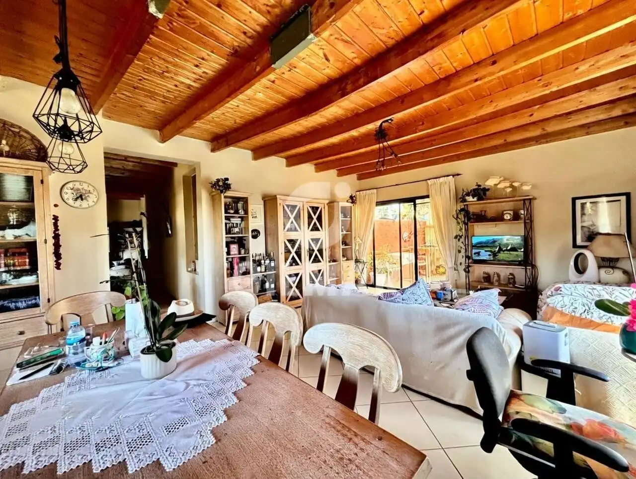 Esszimmer von Country house zum Verkauf in Guía de Isora mit Möbliert