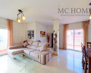 Living room of Flat to rent in Torrevieja  with Air Conditioner, Terrace and Furnished