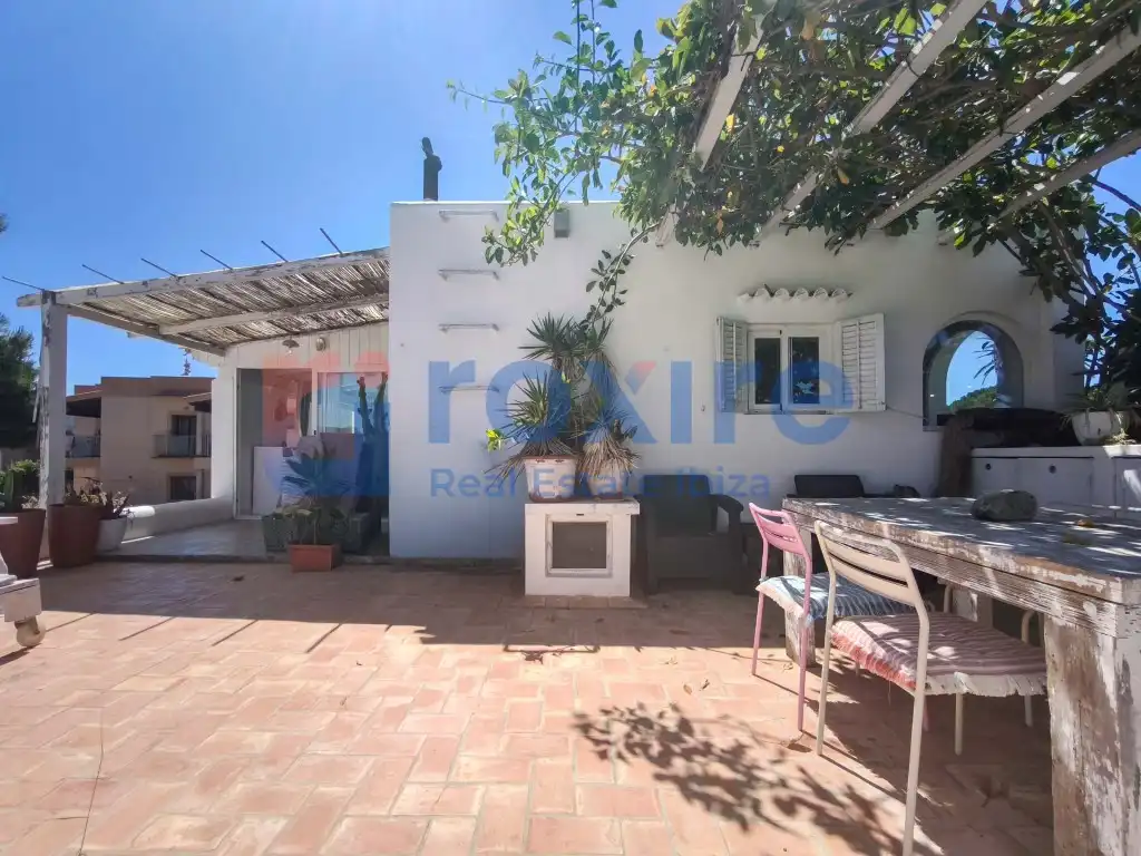 Terrassa de Casa o xalet en venda en Sant Josep de sa Talaia amb Aire condicionat, Jardí privat i Terrassa