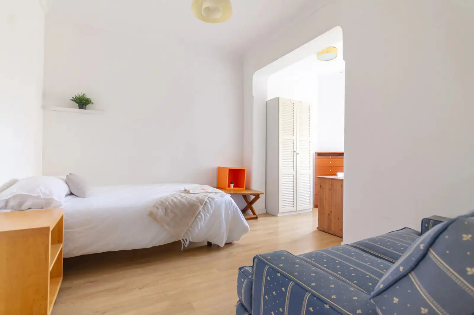 Bedroom of Flat for share in Sant Andreu