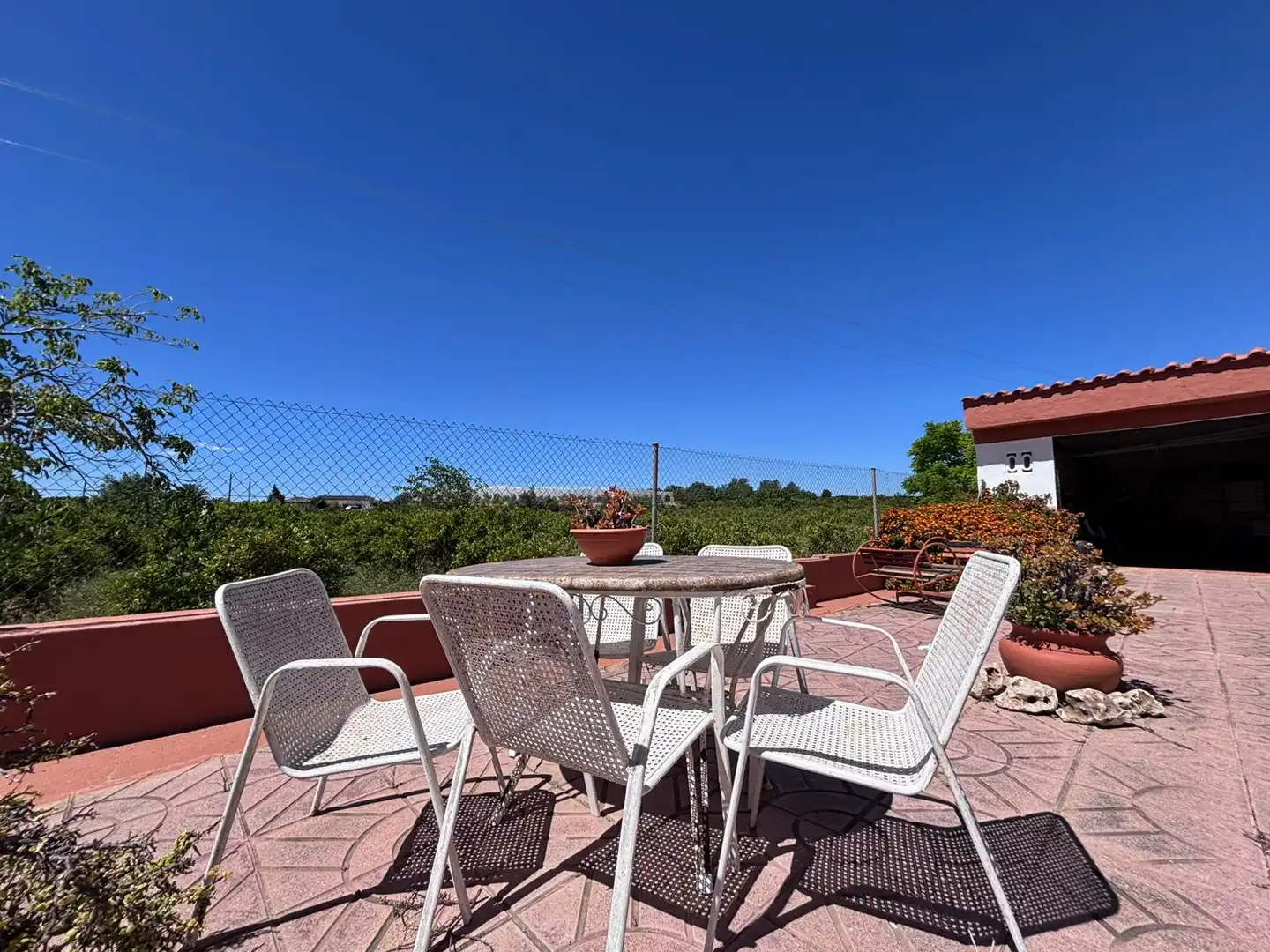 Terraza de Casa o chalet en venta en Torrent con Jardín privado, Piscina y Amueblado