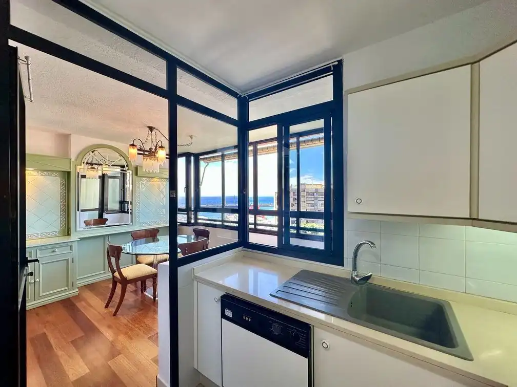 Cocina de Piso de alquiler en Santa Cruz de Tenerife con Terraza y Amueblado