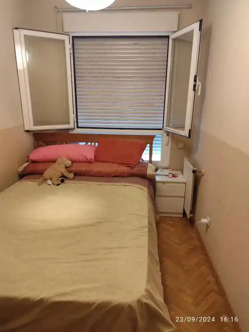 Bedroom of Flat for rent in  Madrid Capital