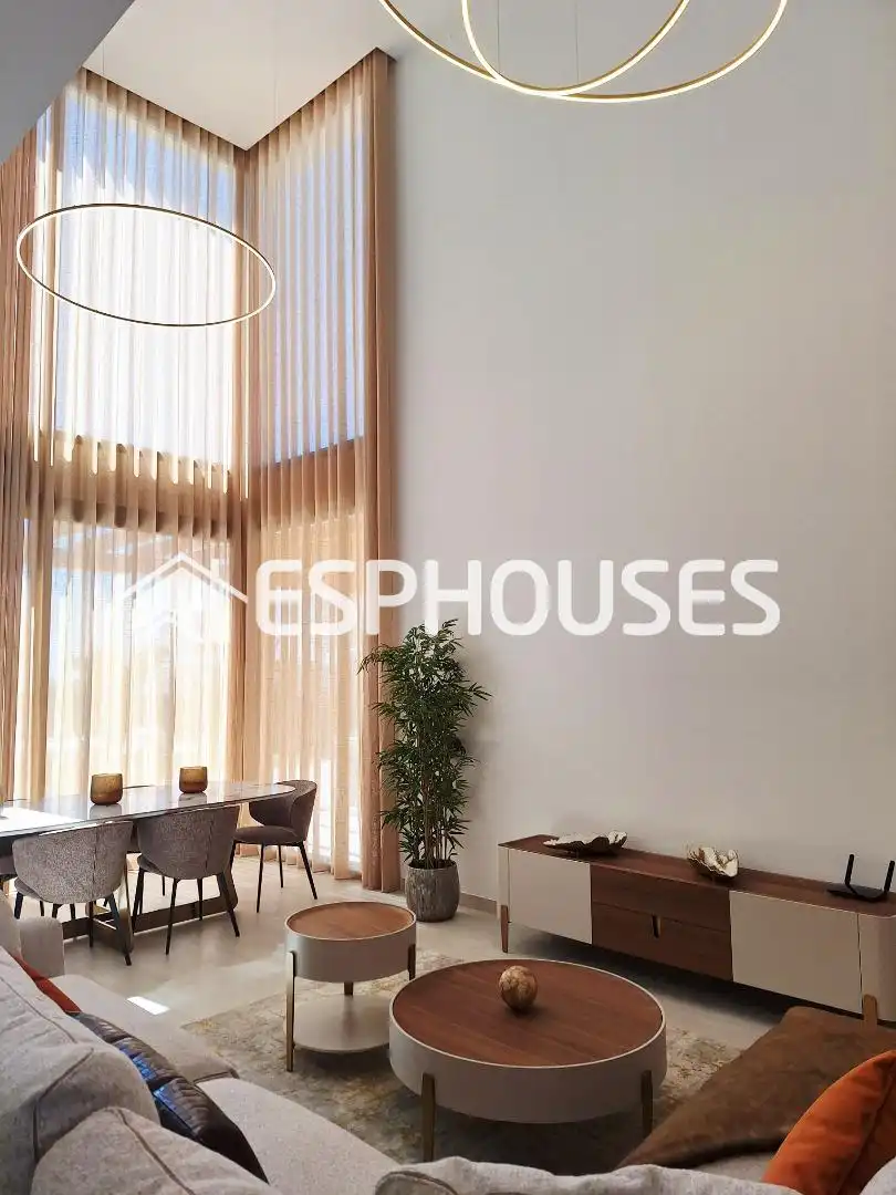Sala de estar de Casa o chalet en venta en Finestrat con Aire acondicionado, Terraza y Piscina