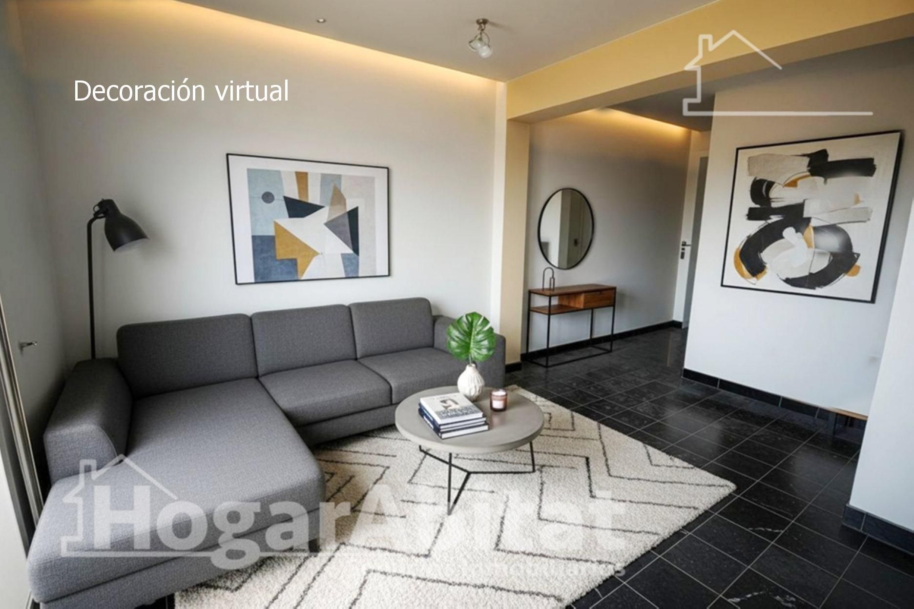 Sala d'estar de Pis en venda en Burriana / Borriana amb Terrassa