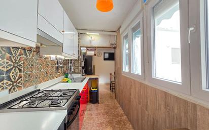 Kitchen of Flat for sale in Gandia  with Air Conditioner