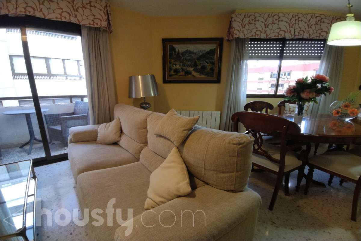 Living room of Flat for rent in Alicante / Alacant  with Air Conditioner, Heating and Terrace