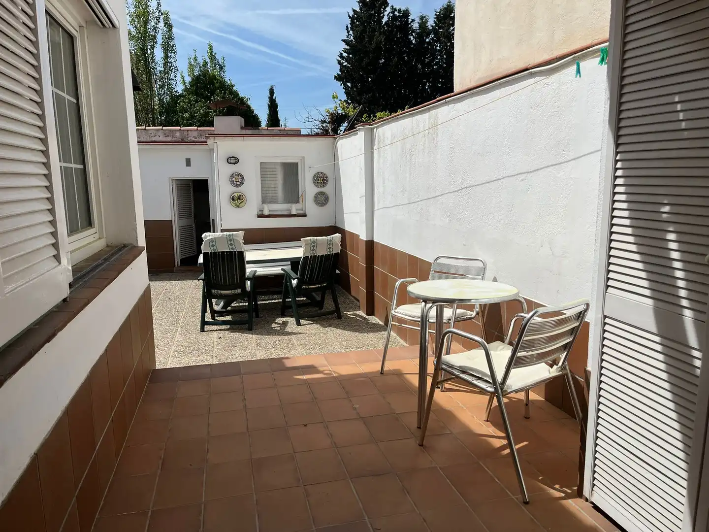 Terraza de Casa adosada en venta en Esparreguera con Calefacción, Trastero y Amueblado