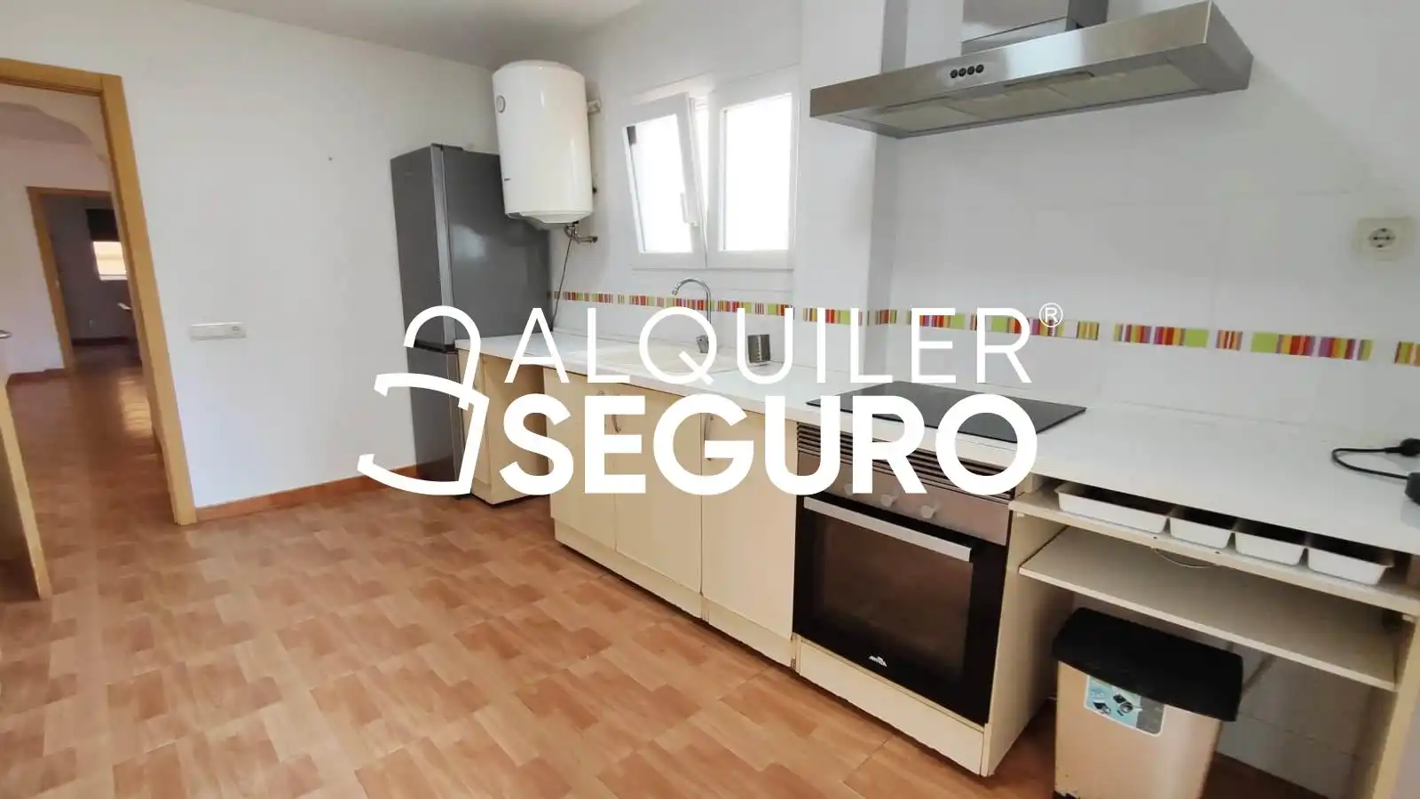 Kitchen of Flat for rent in Ontinyent  with Air Conditioner, Terrace and Storage room